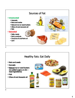 Healthy Fats